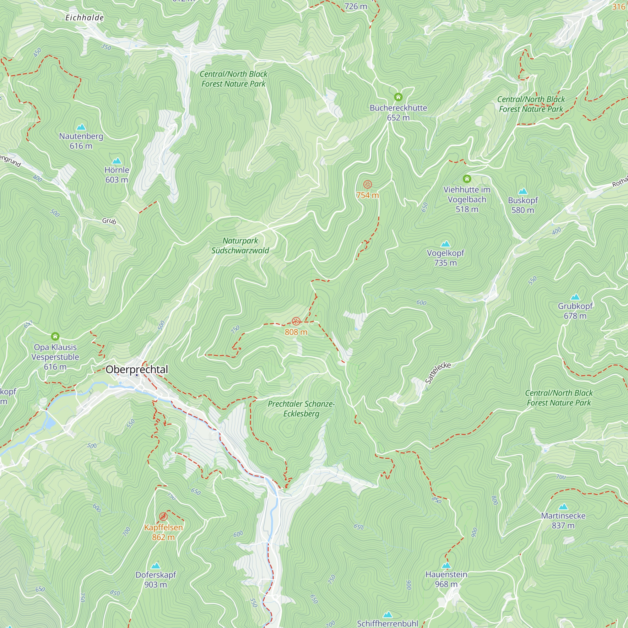 Bruder-Klaus-Heim map
