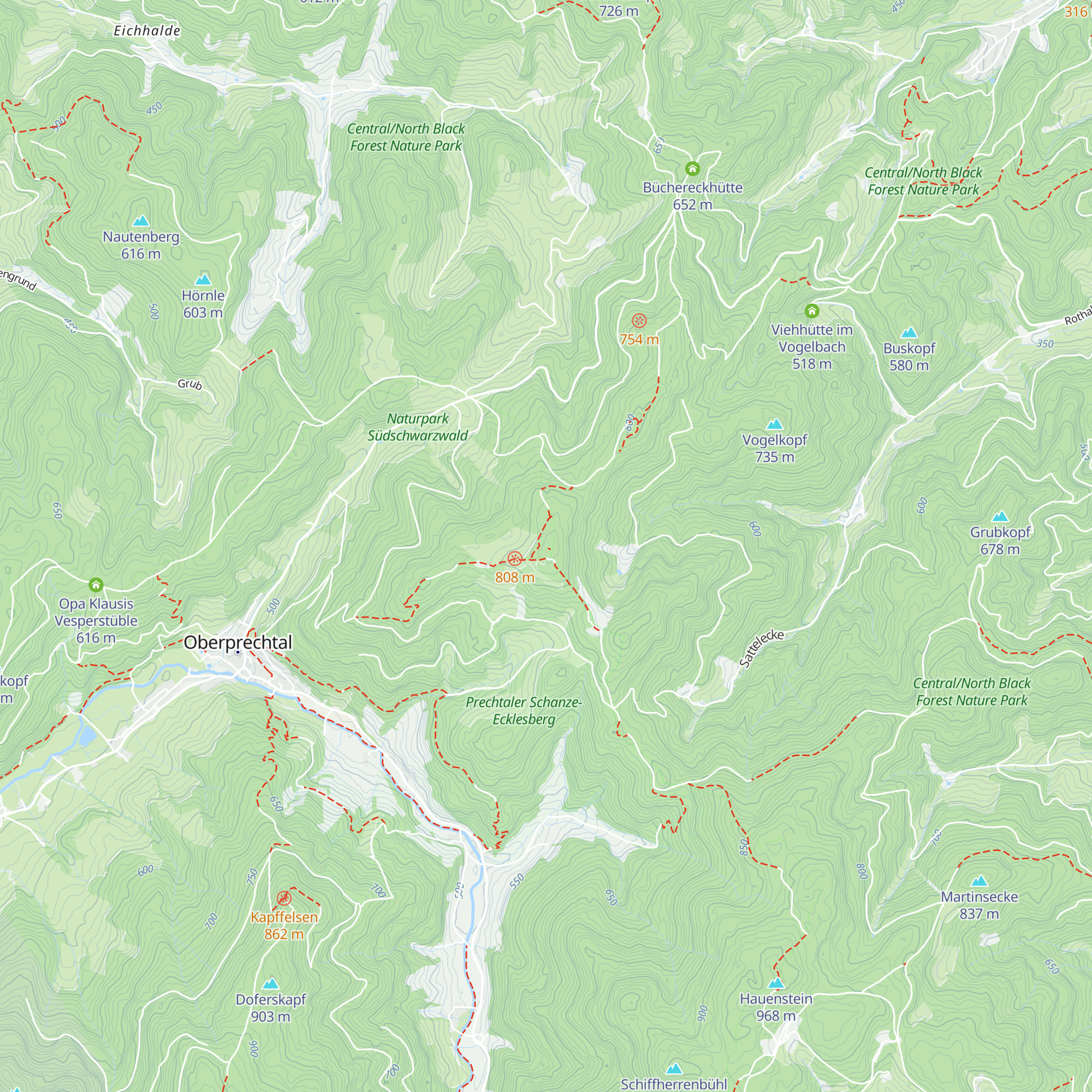 Bruder-Klaus-Heim map