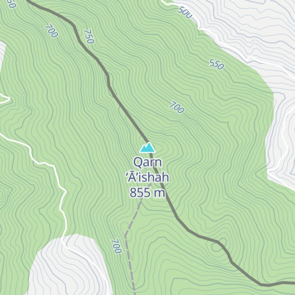 Map of Qarn ‘Ā’ishah