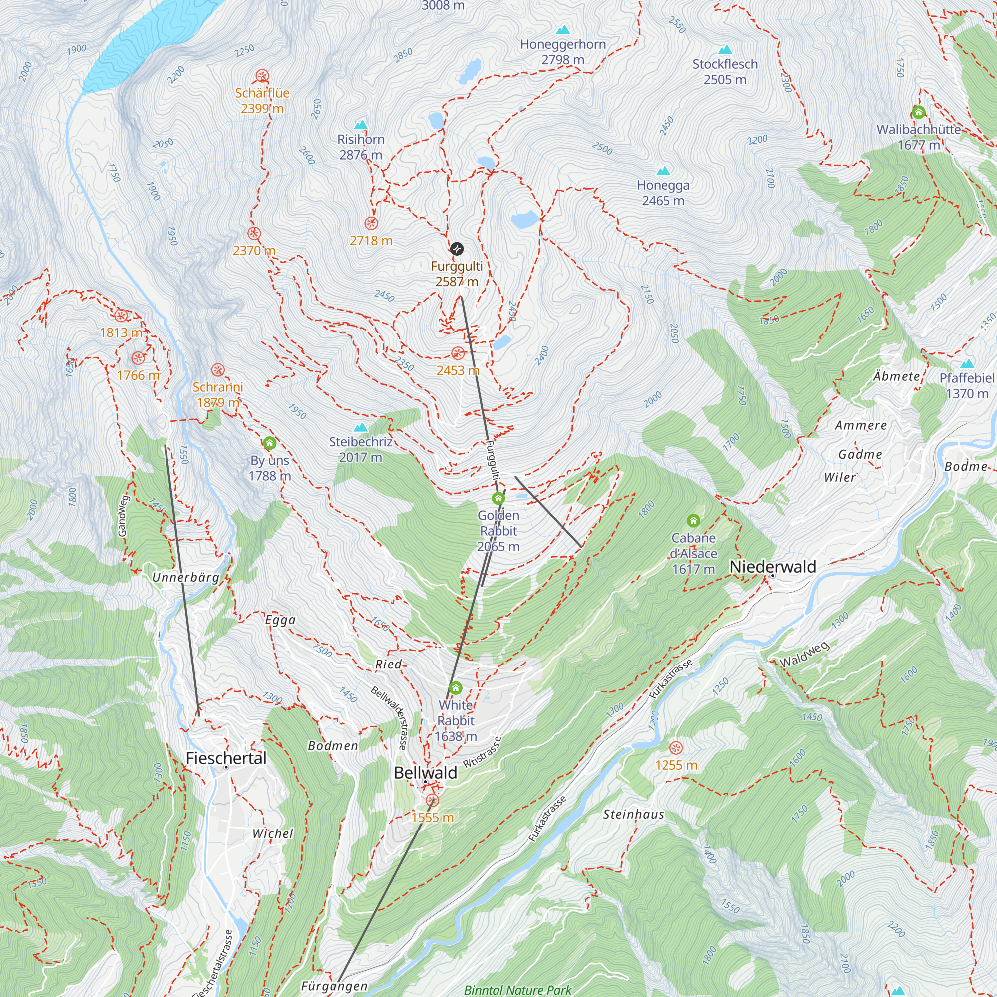 Golden Rabbit map