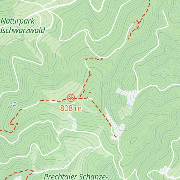 Map of Haselberg