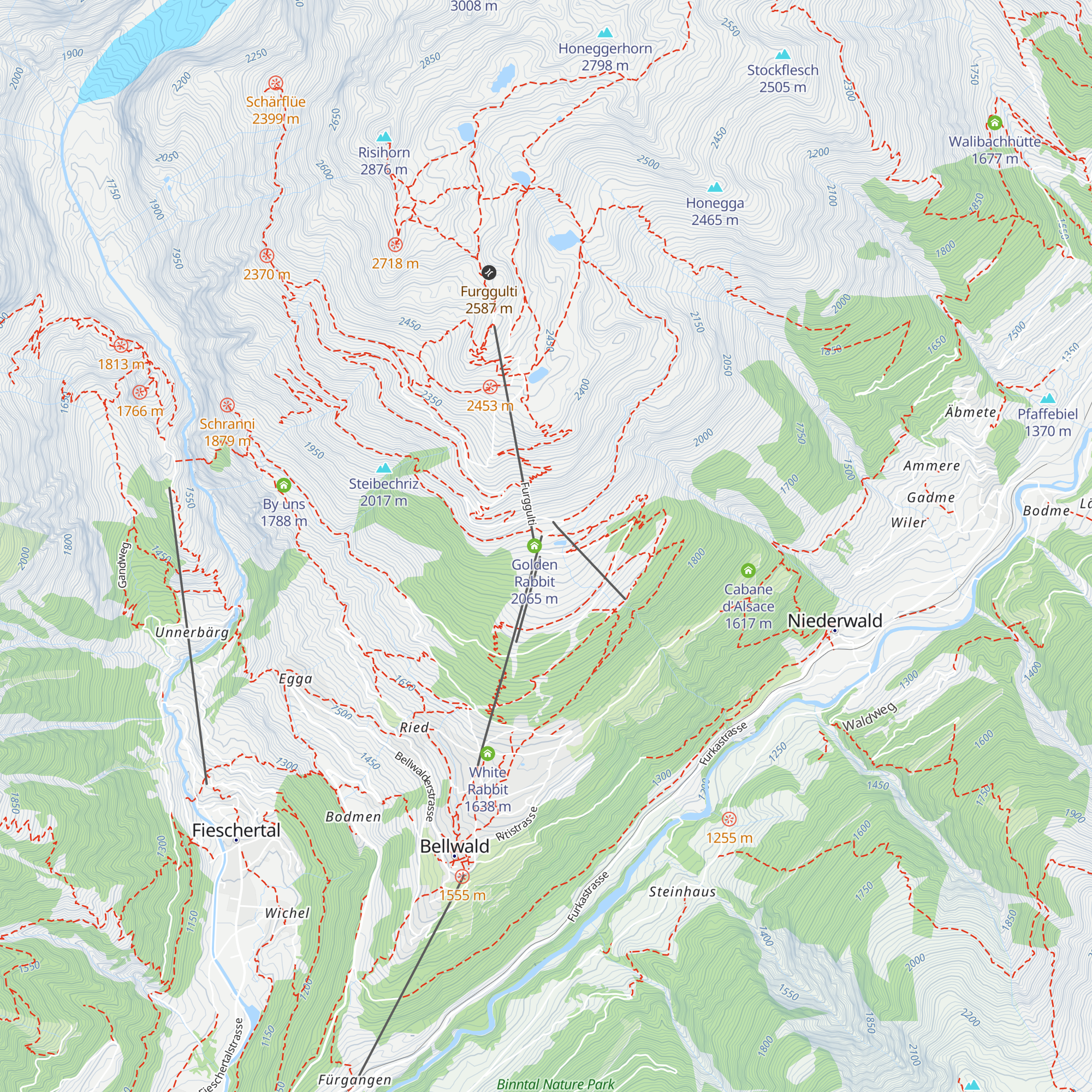 Hasestall map