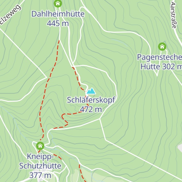 Map of Schläferskopf