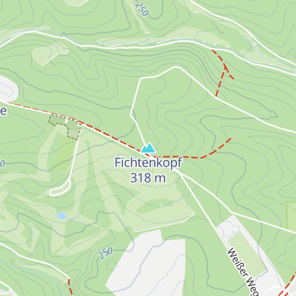 Map of Fichtenkopf