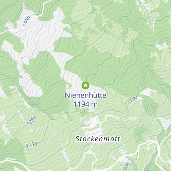 Map of Nienenhütte