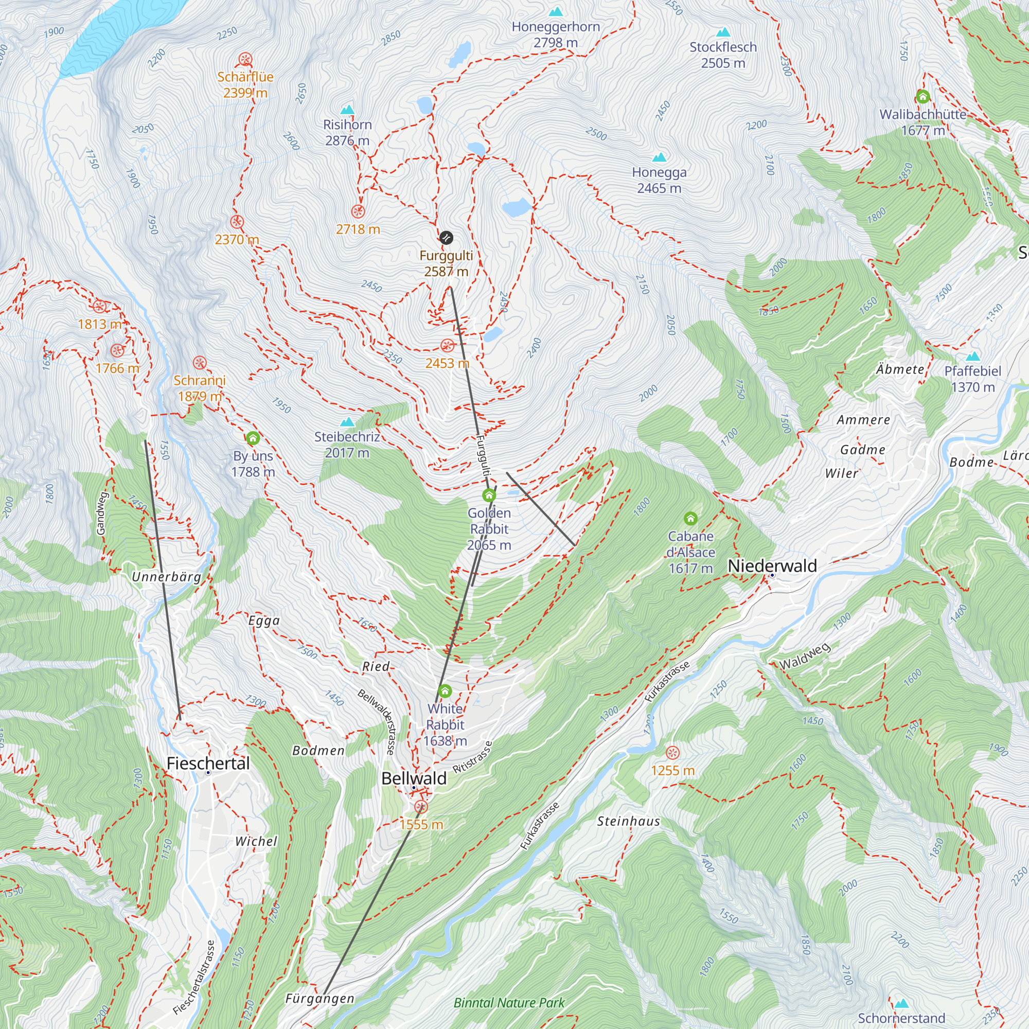 Hasennest map