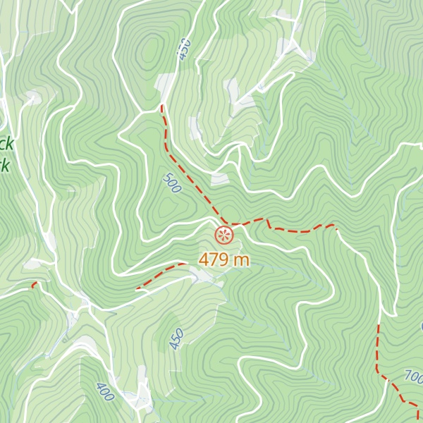Map of Hasenecklehütte