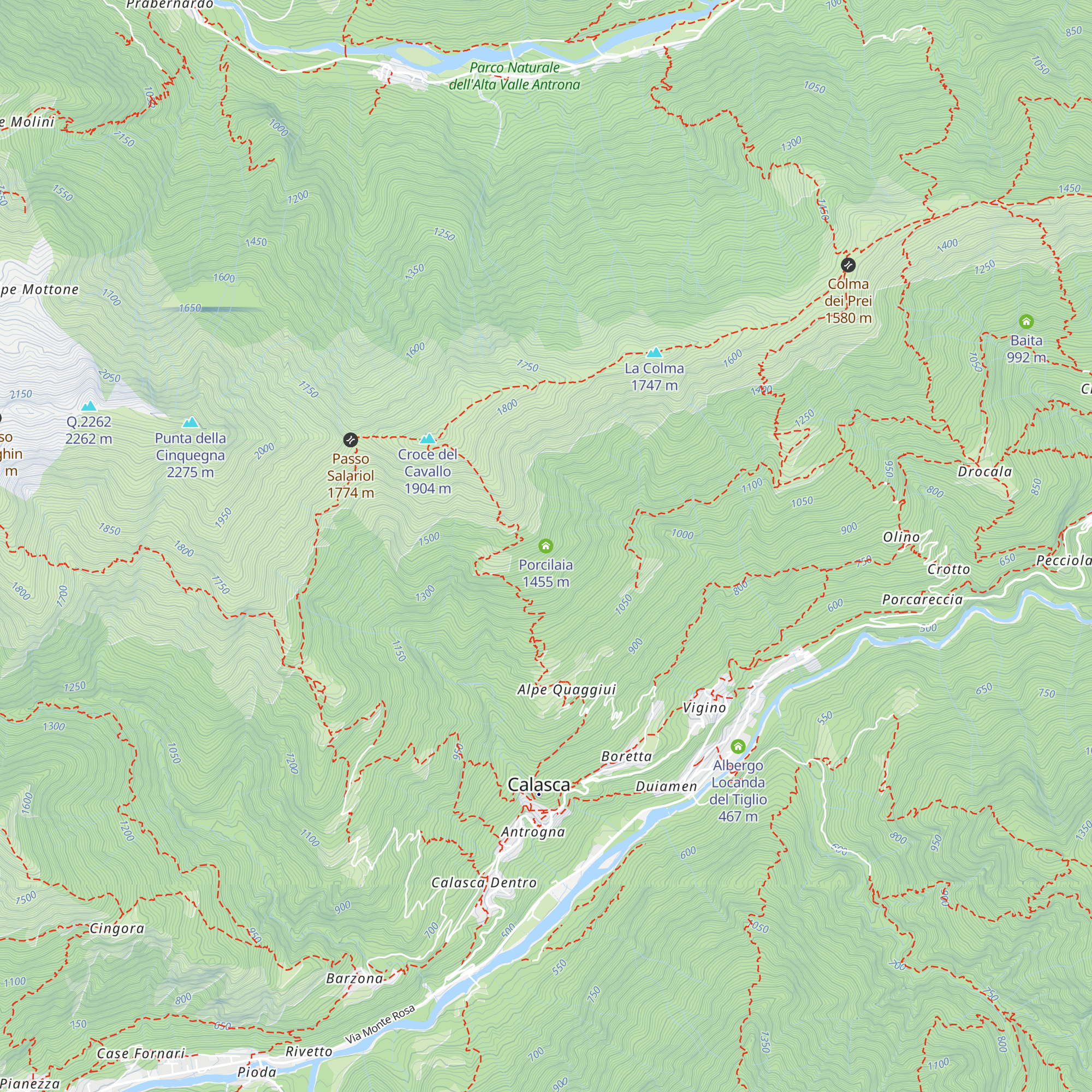 Porcilaia map