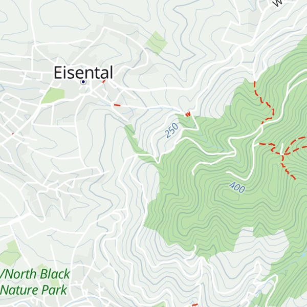 Map of Grillhütte Heißer Stein