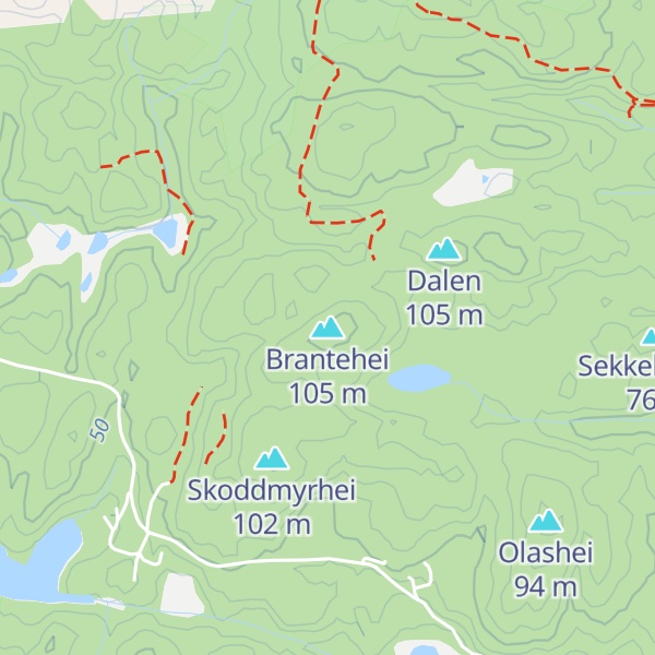 Map of Brantehei