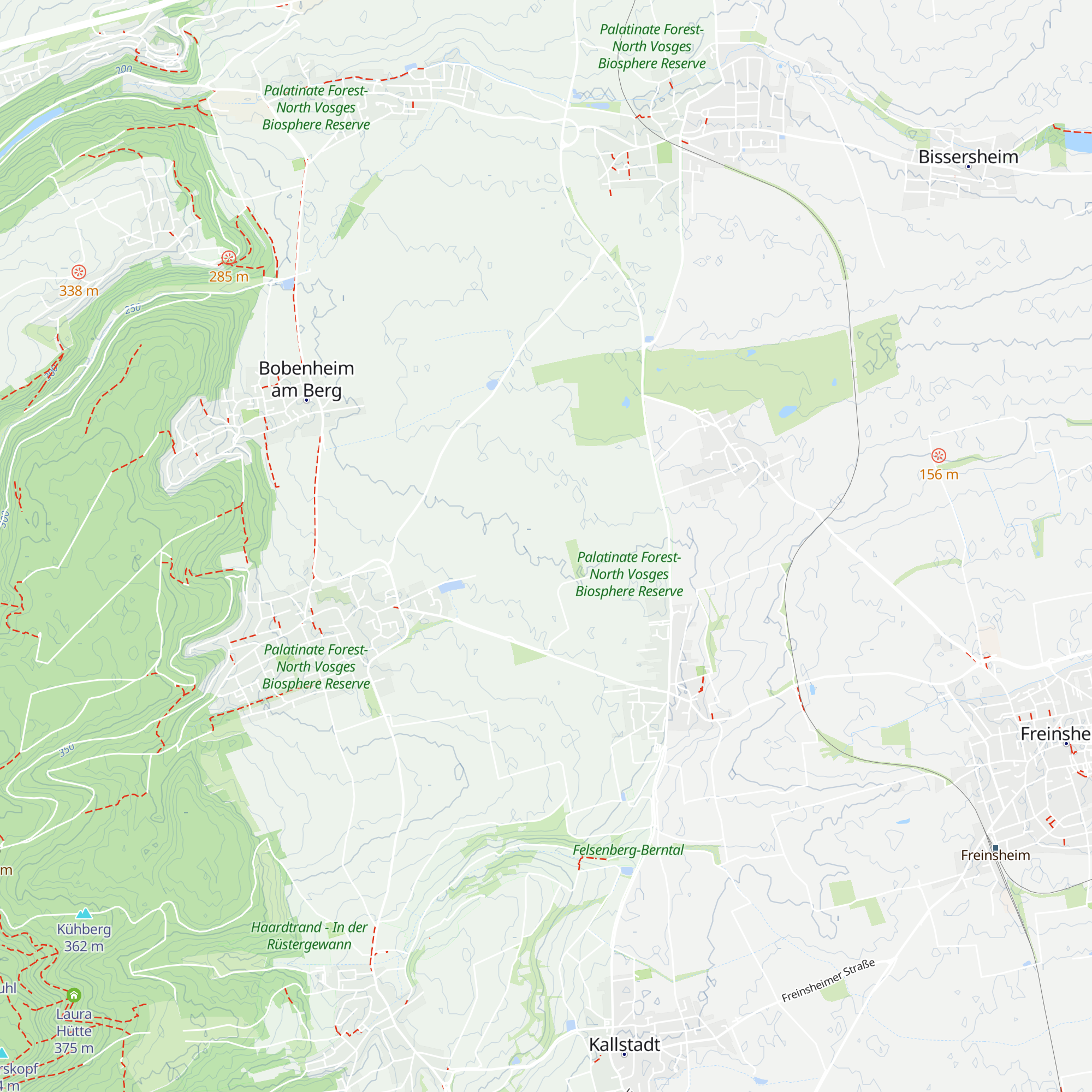 Weinbergshütte map