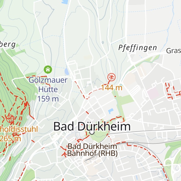 Map of Sachsenhütte