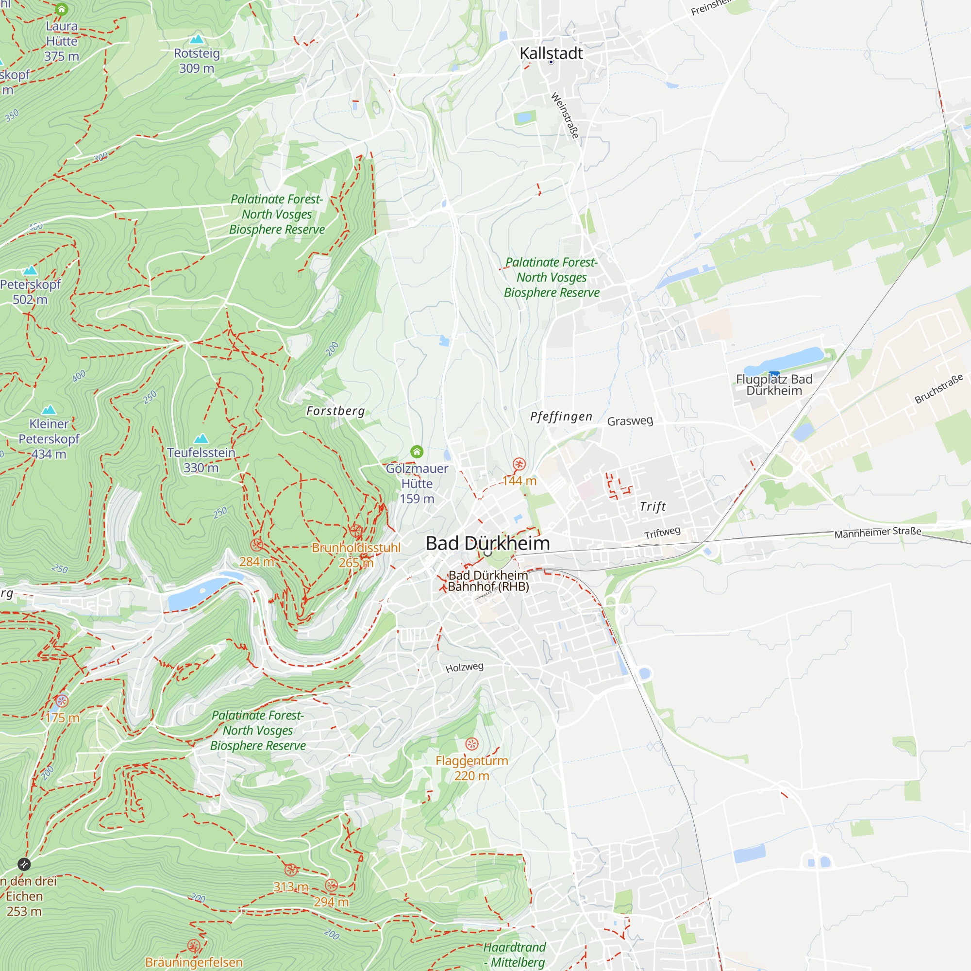 Sachsenhütte map