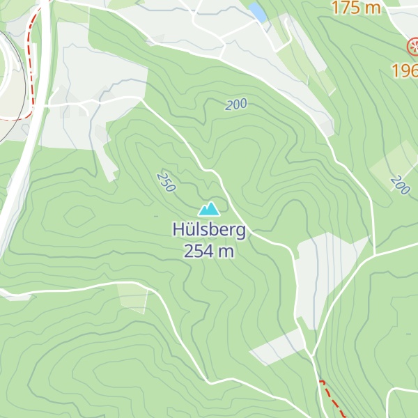 Map of Hülsberg