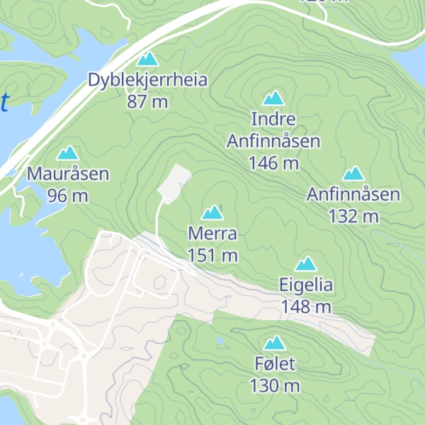 Map of Merra