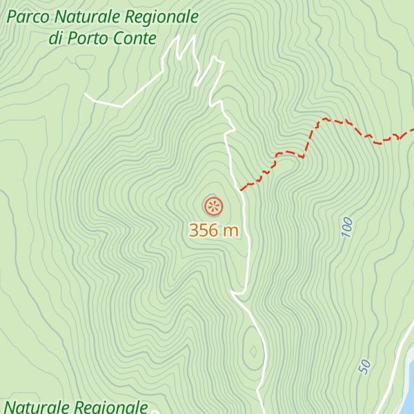Map of Monte Timidone