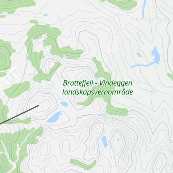 Map of Silkedalsnutane