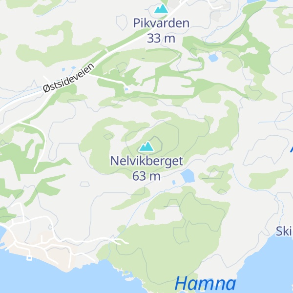 Map of Nelvikberget