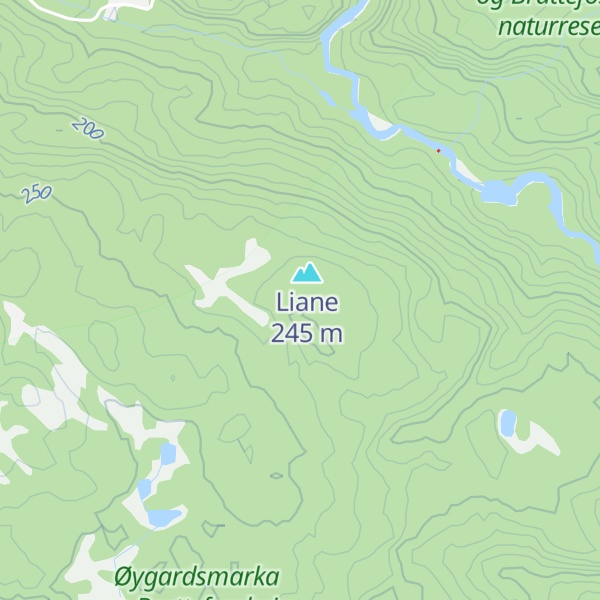 Map of Mørkehei