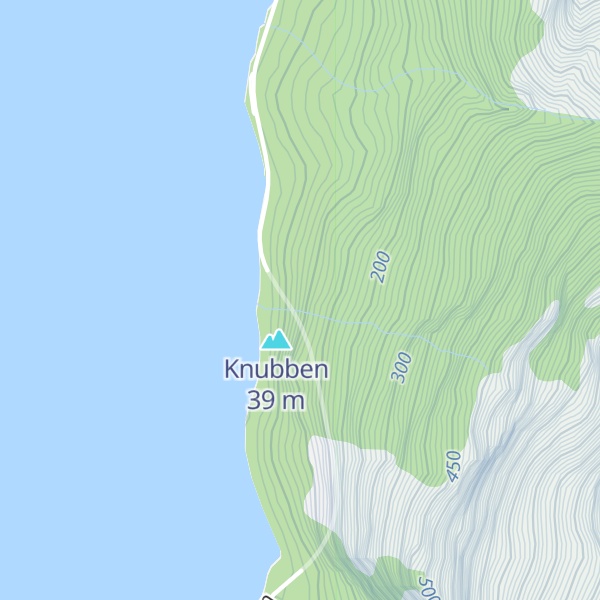 Map of Langfonna
