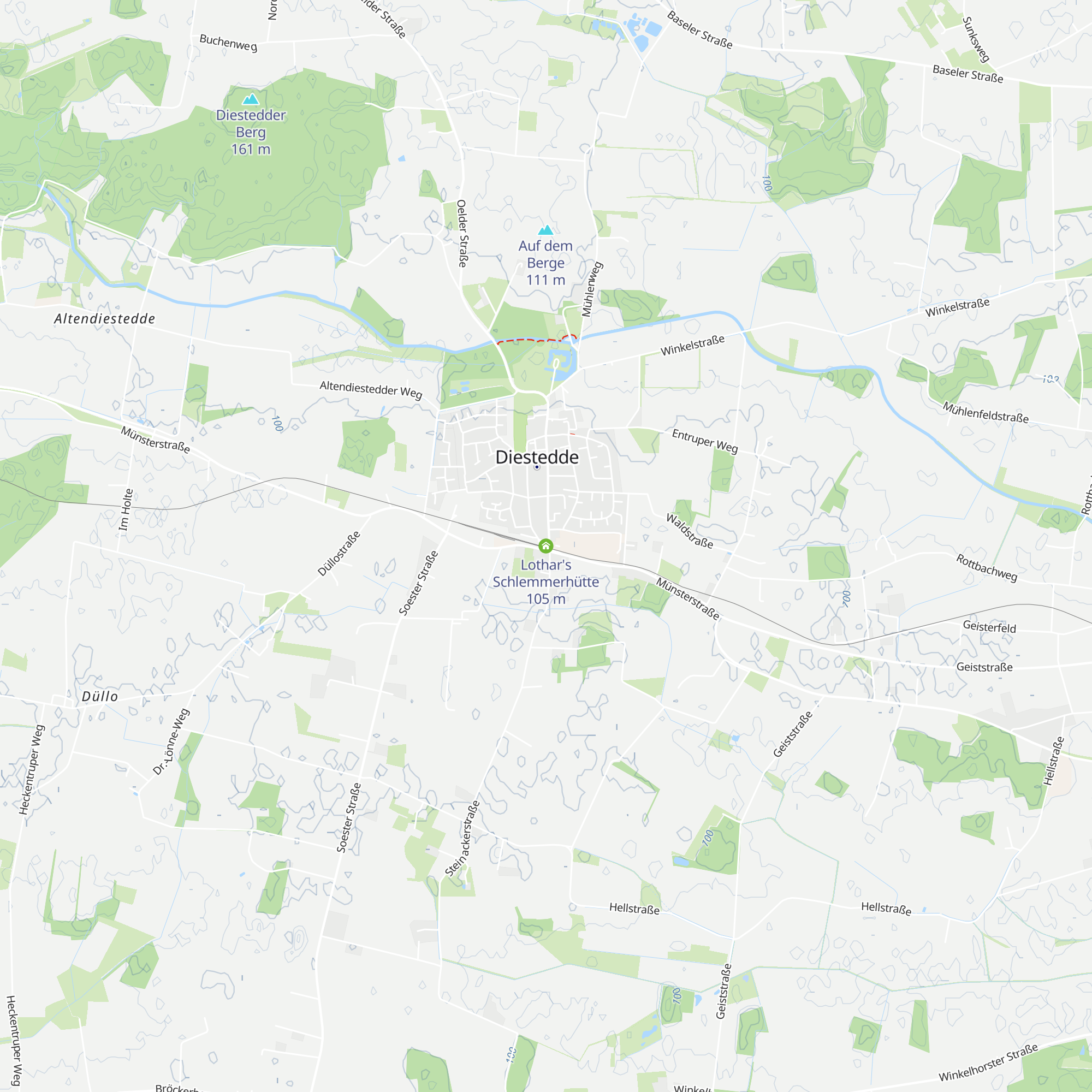 Lothar's Schlemmerhütte map