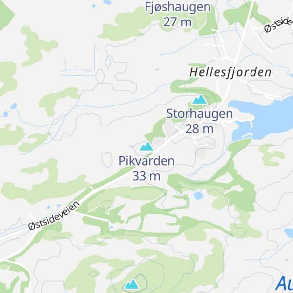 Map of Pikvarden