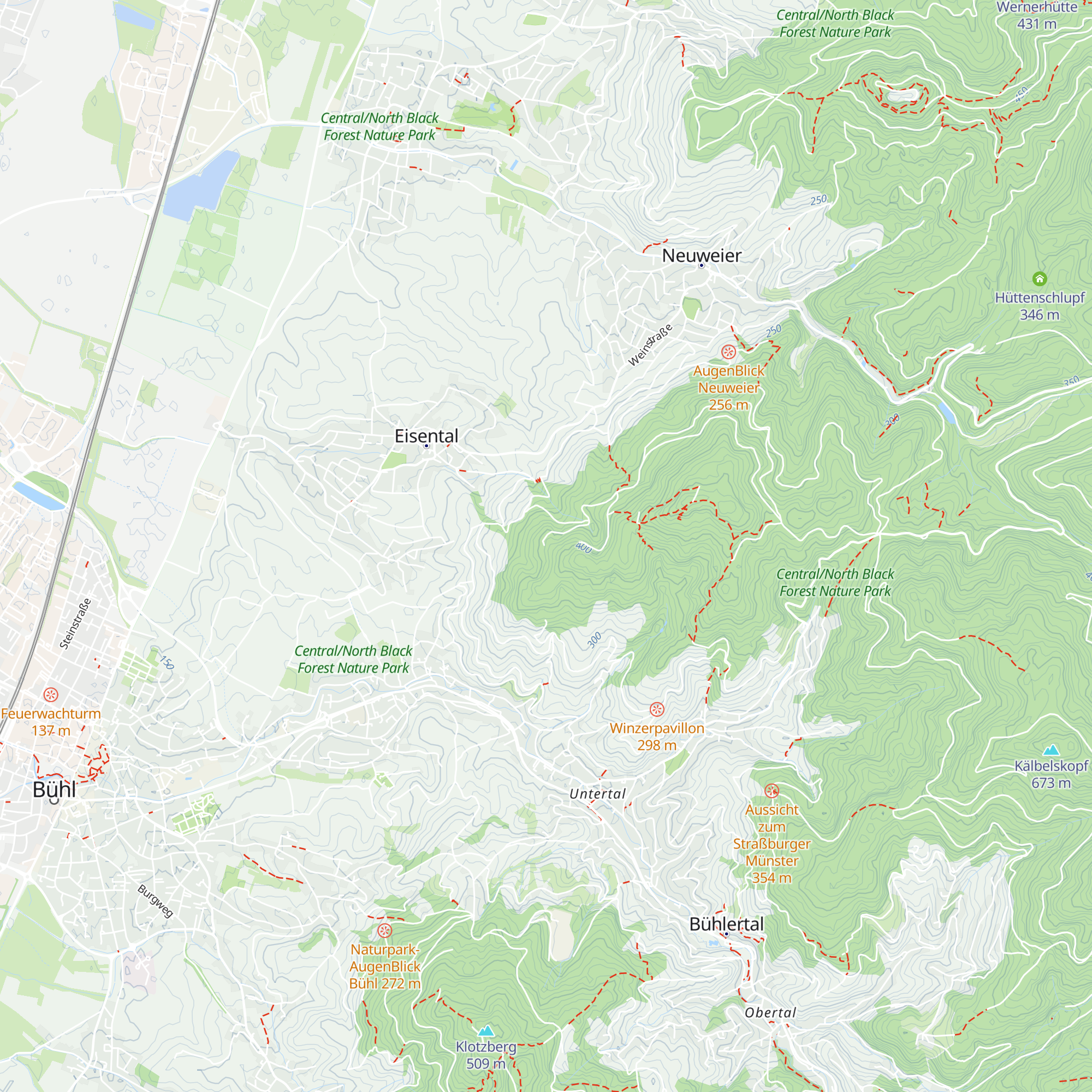 Tränkehütte map