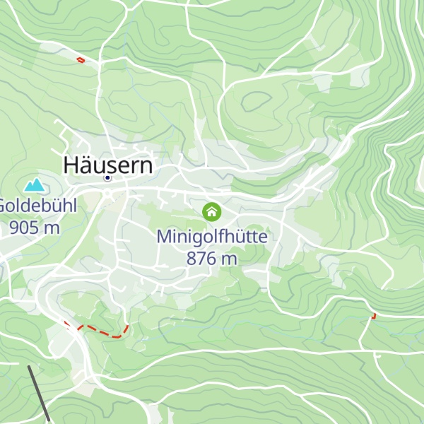 Map of Minigolfhütte