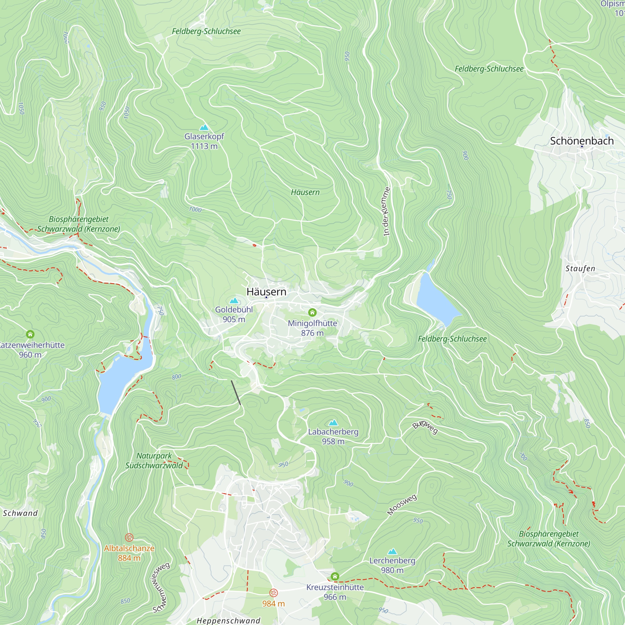 Minigolfhütte map