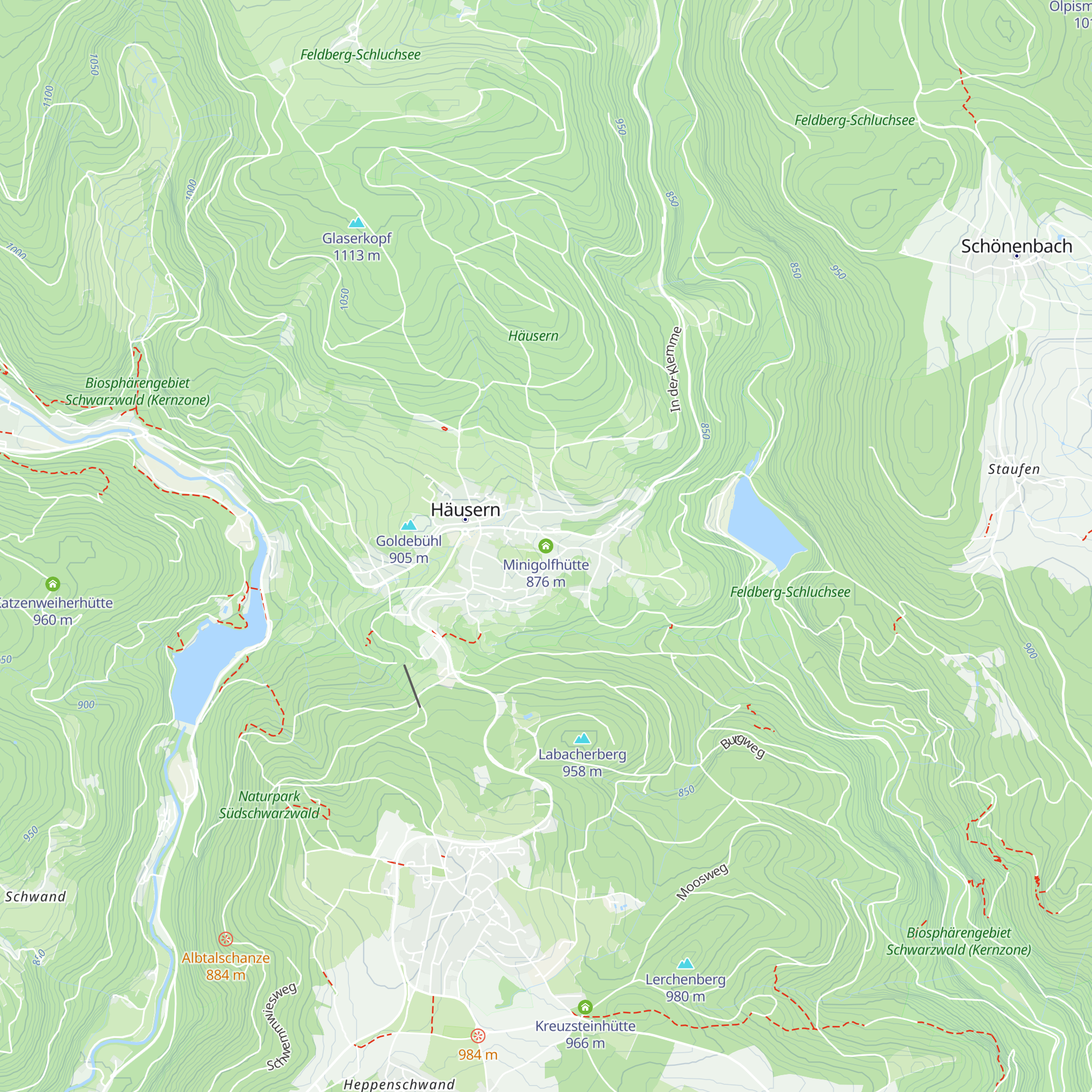 Minigolfhütte map