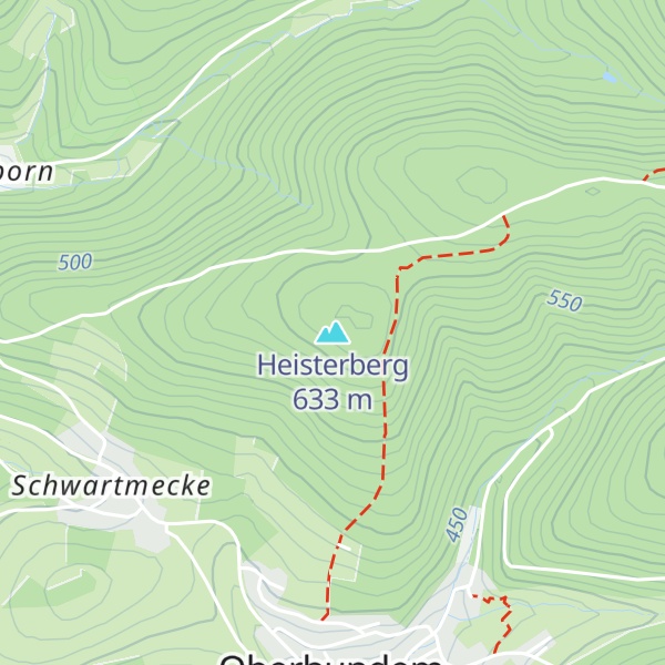 Map of Heisterberg