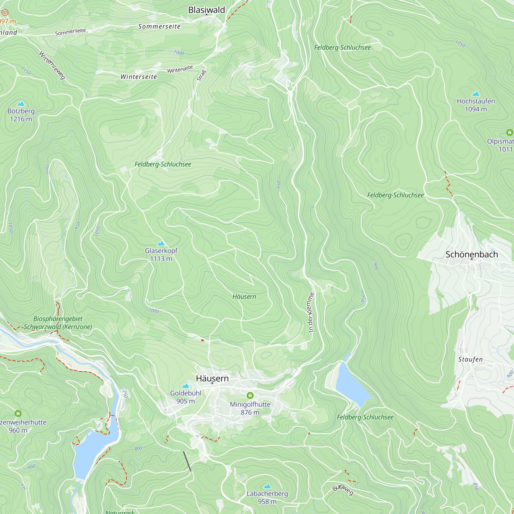 Sägehütte map