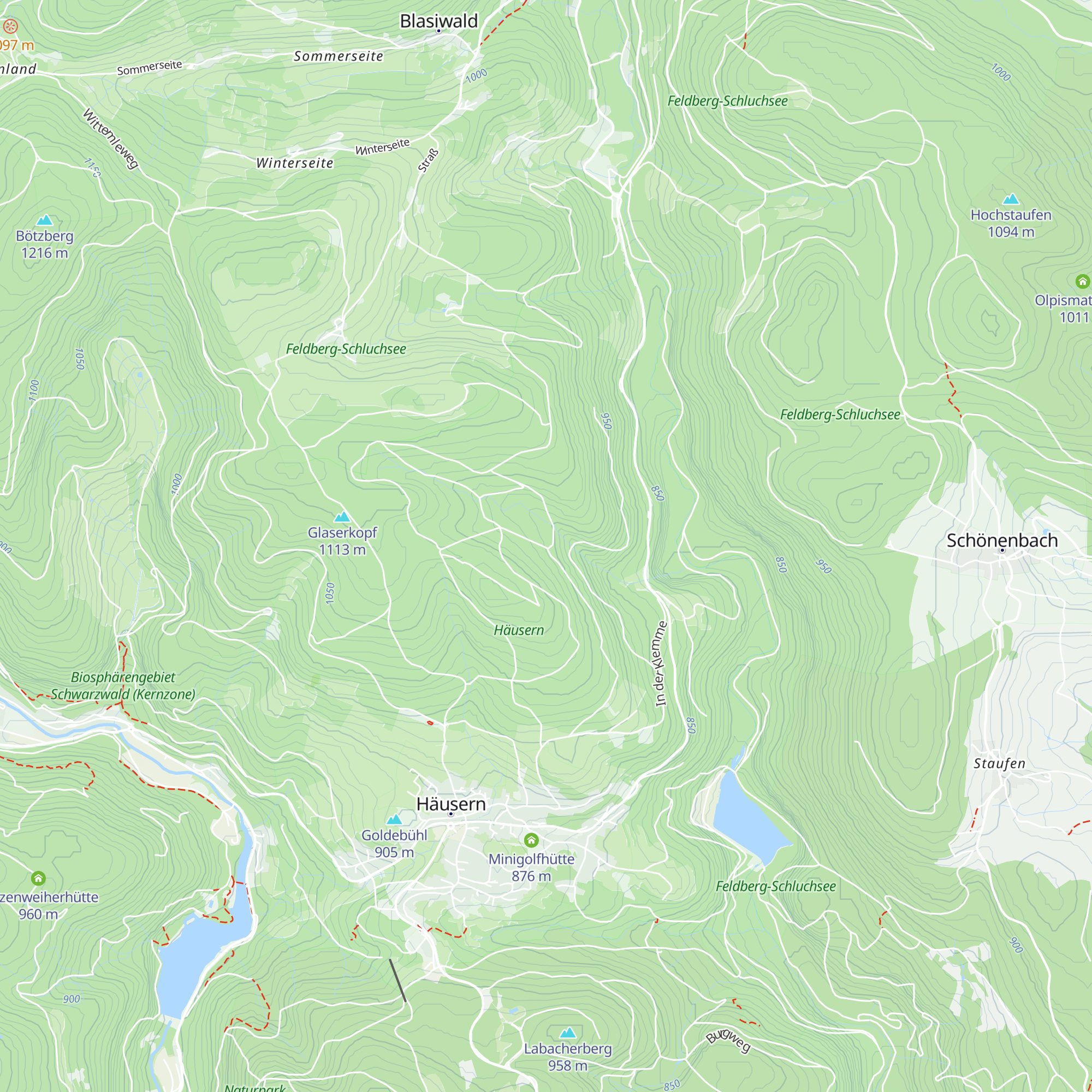 Sägehütte map