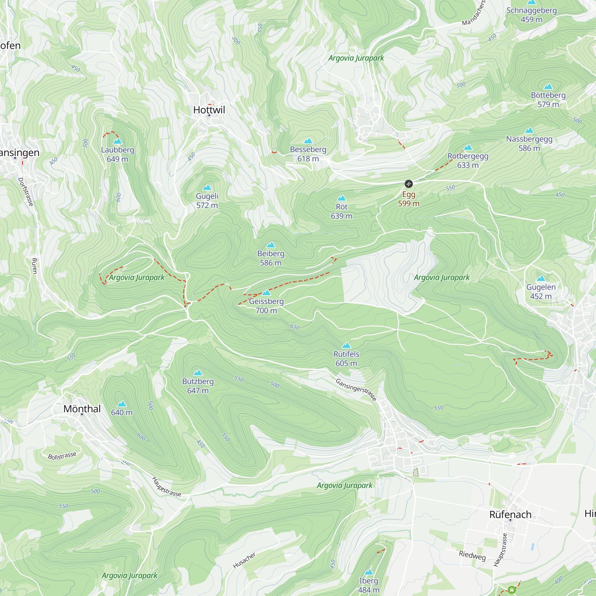 Büechlenhütte map