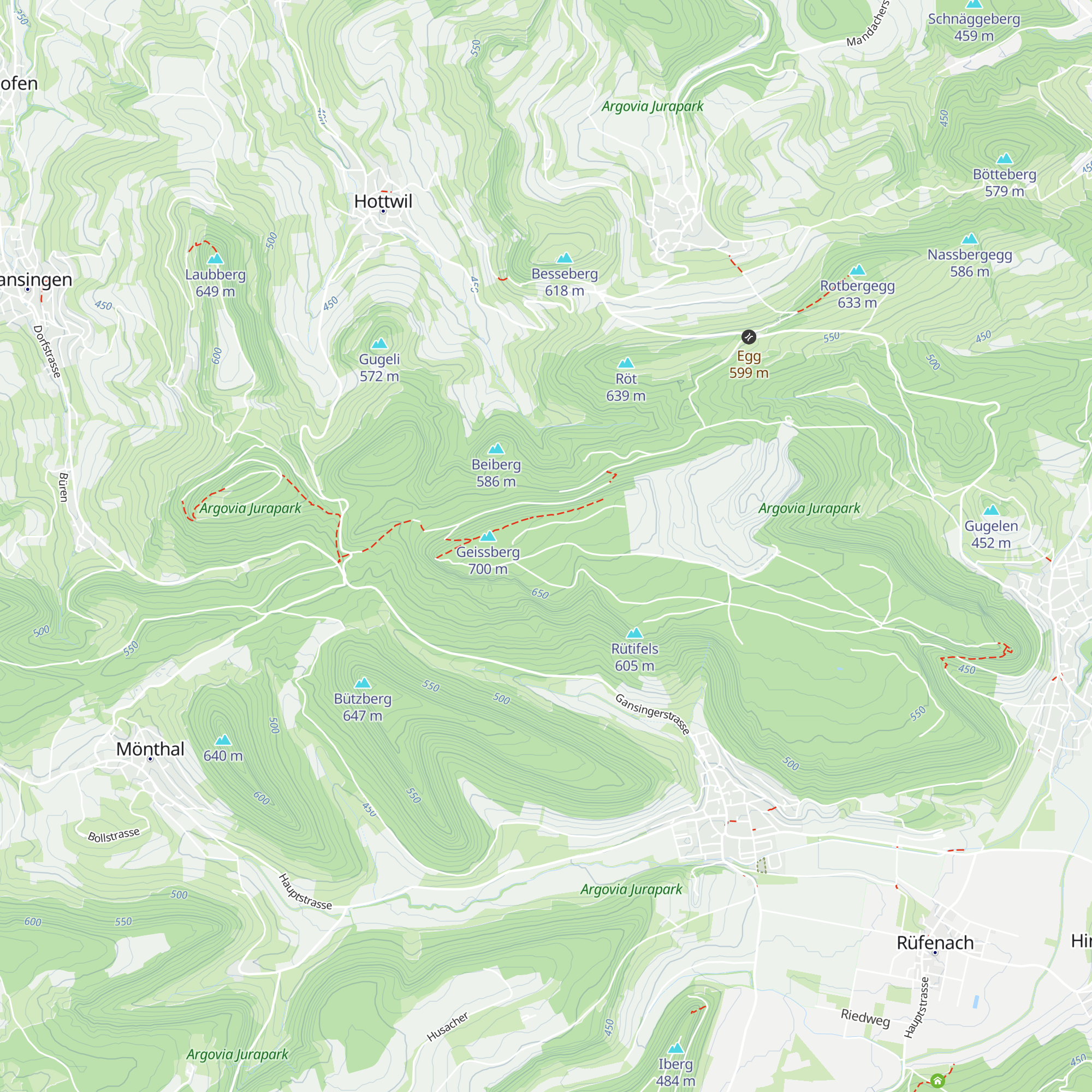 Büechlenhütte map