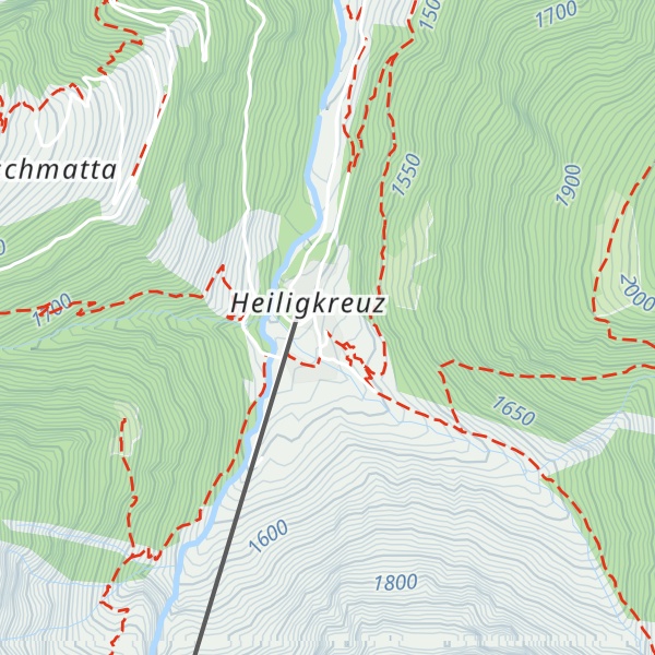 Map of Gasthaus Heiligkreuz