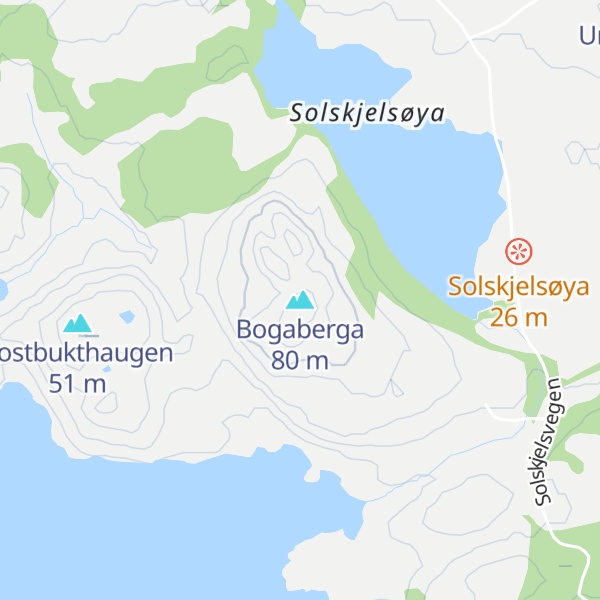 Map of Bogaberga