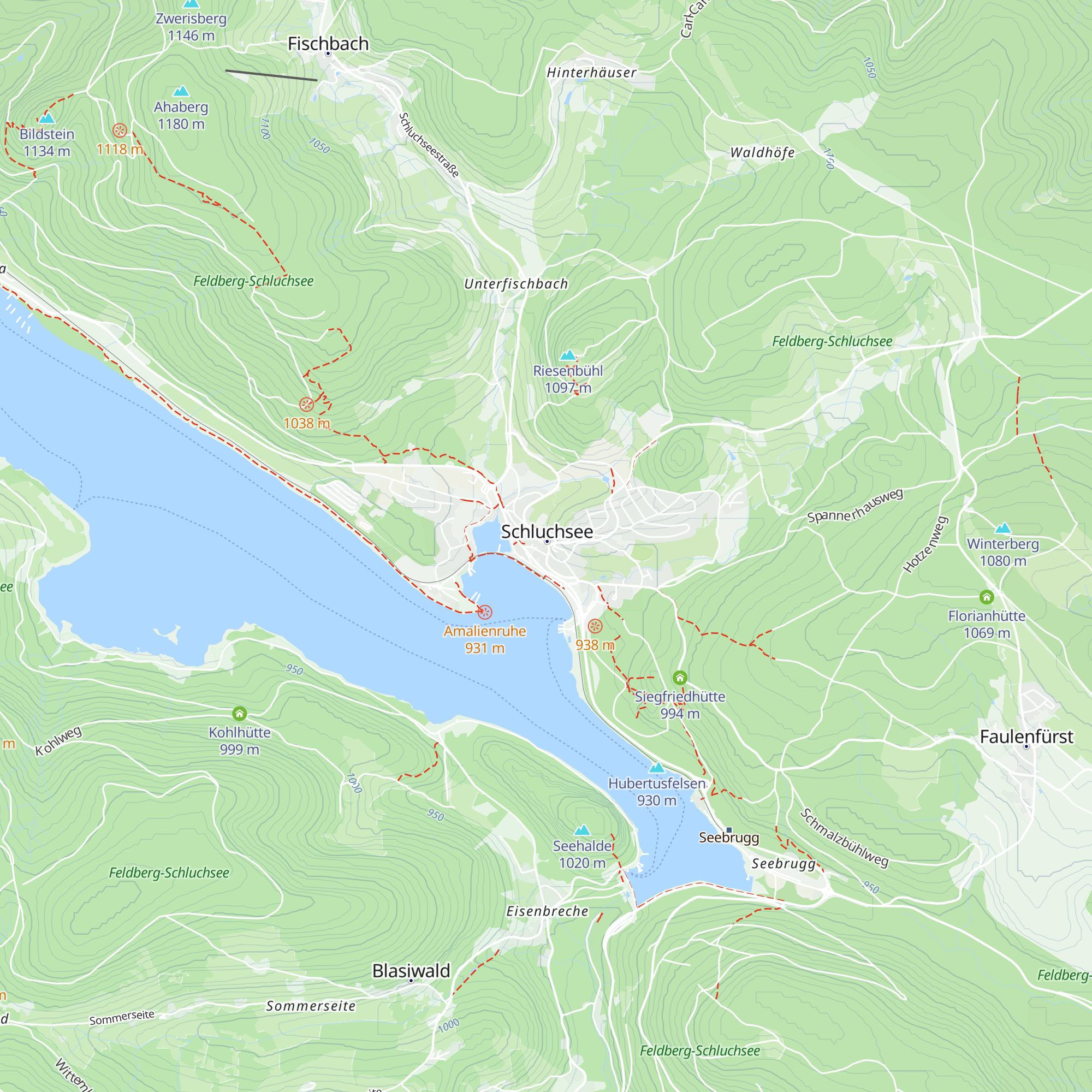 Touristinformation map