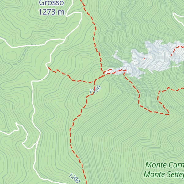 Map of Casa dell'Agnellino