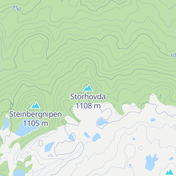 Map of Storhovda