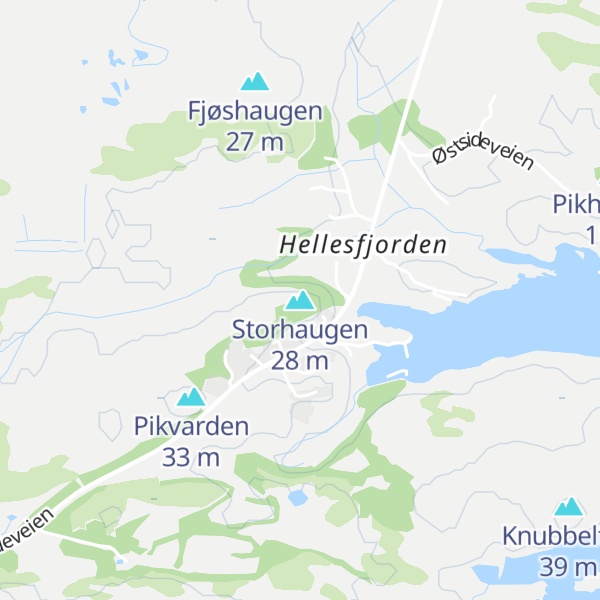 Map of Storhaugen