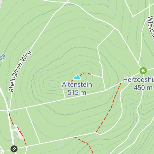 Map of Altenstein