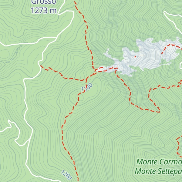 Map of Balzi Rossi