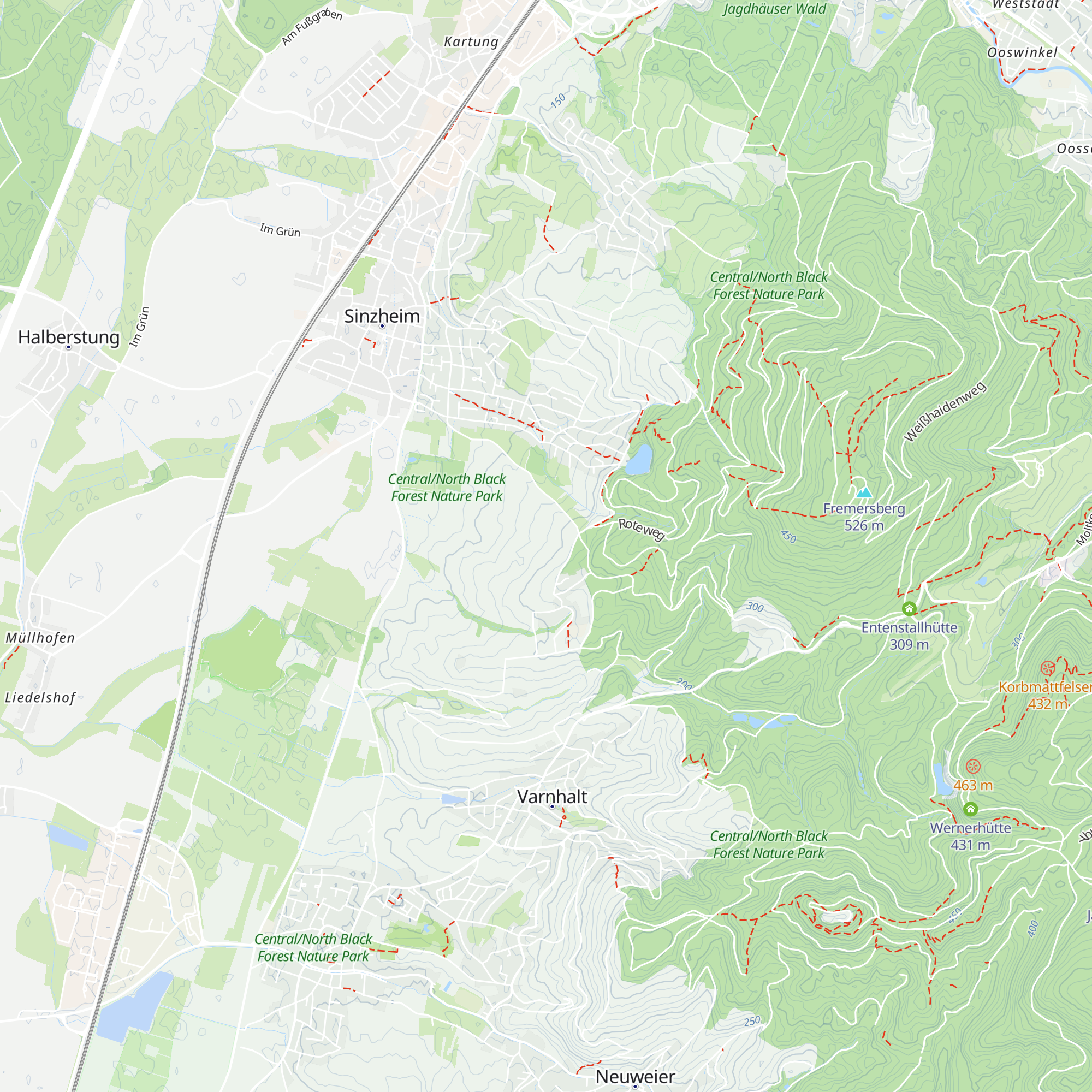 Rebschutzhütte map