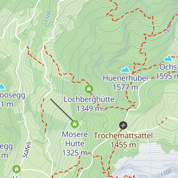 Map of Lochberghütte