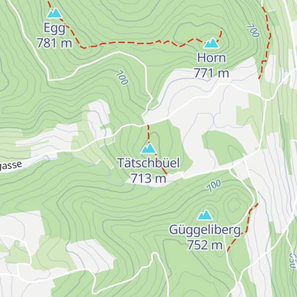Map of Tätschbüel