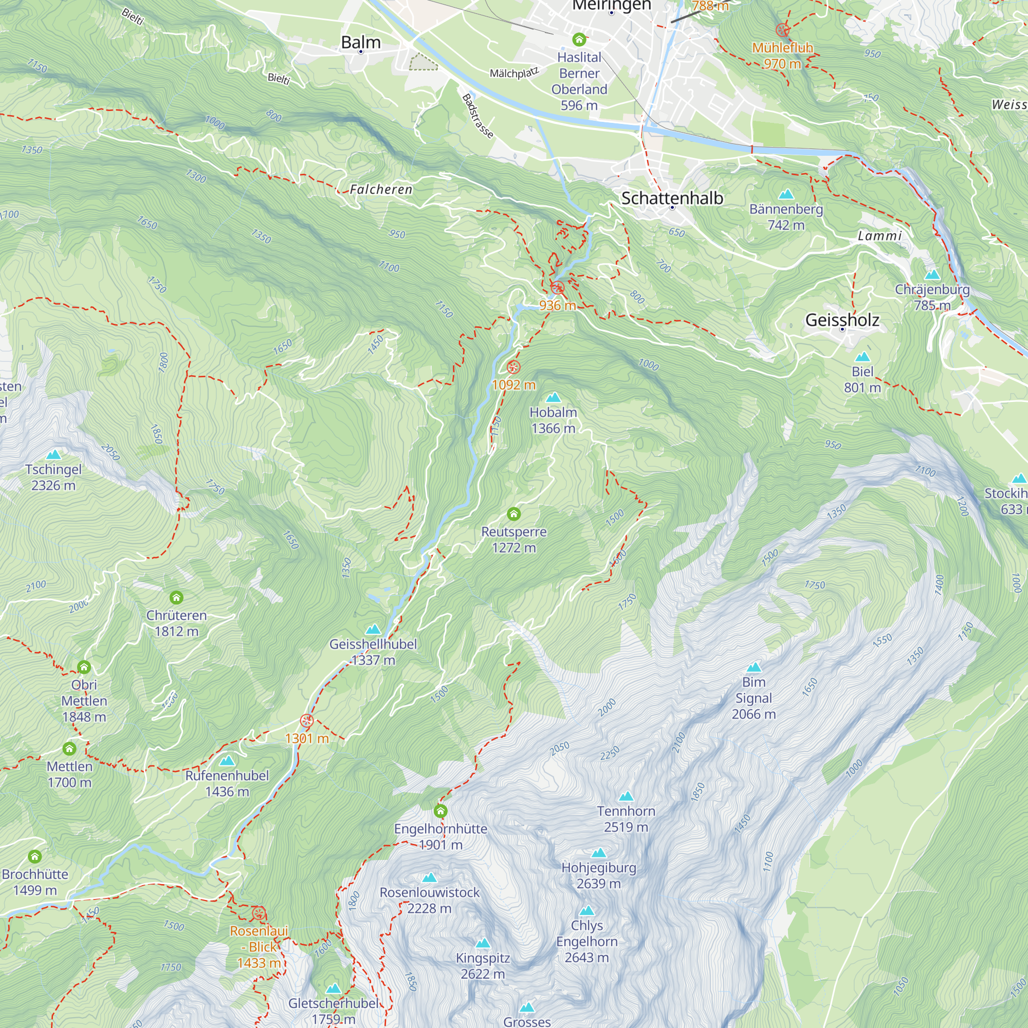 Reutsperre map