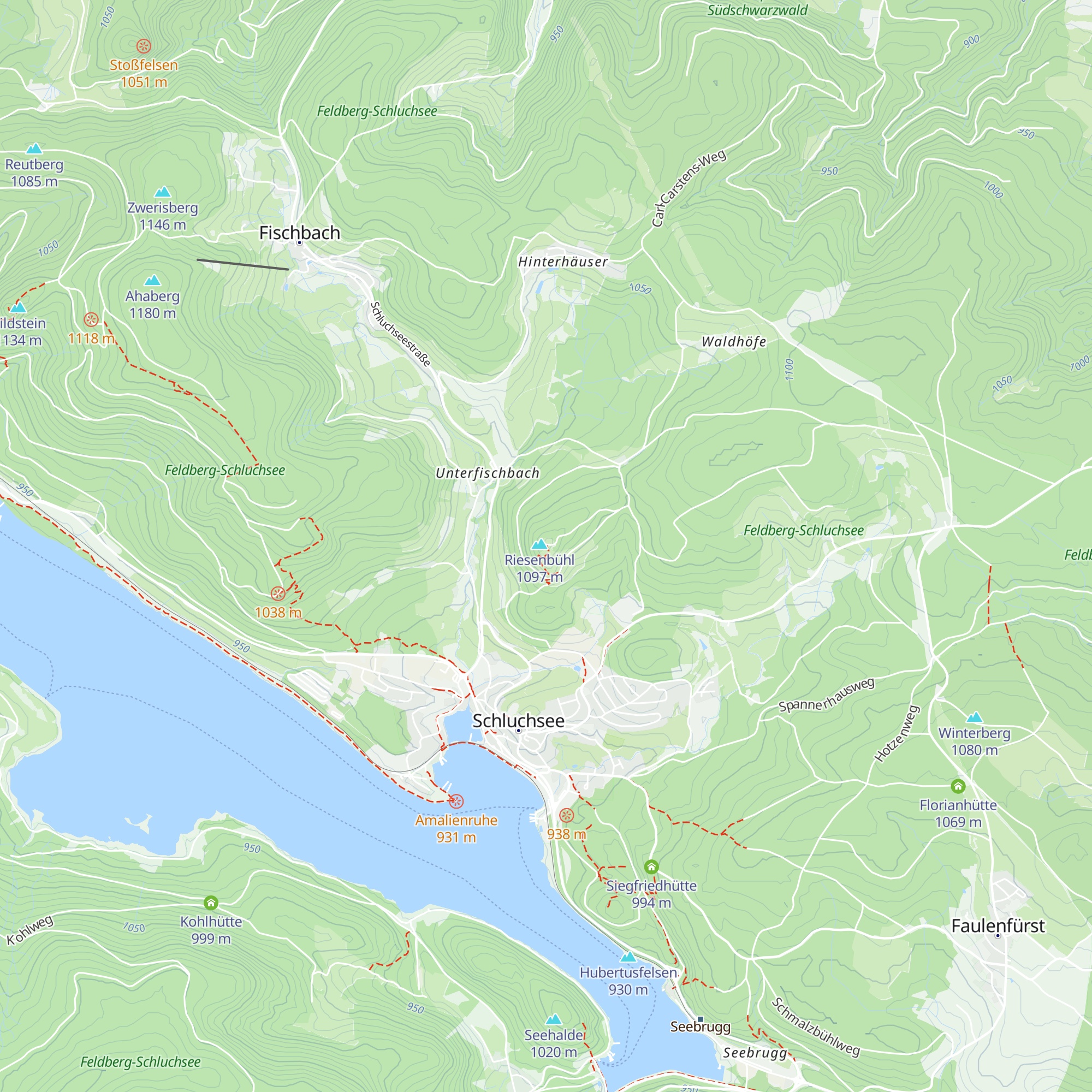 Baumannshütte map
