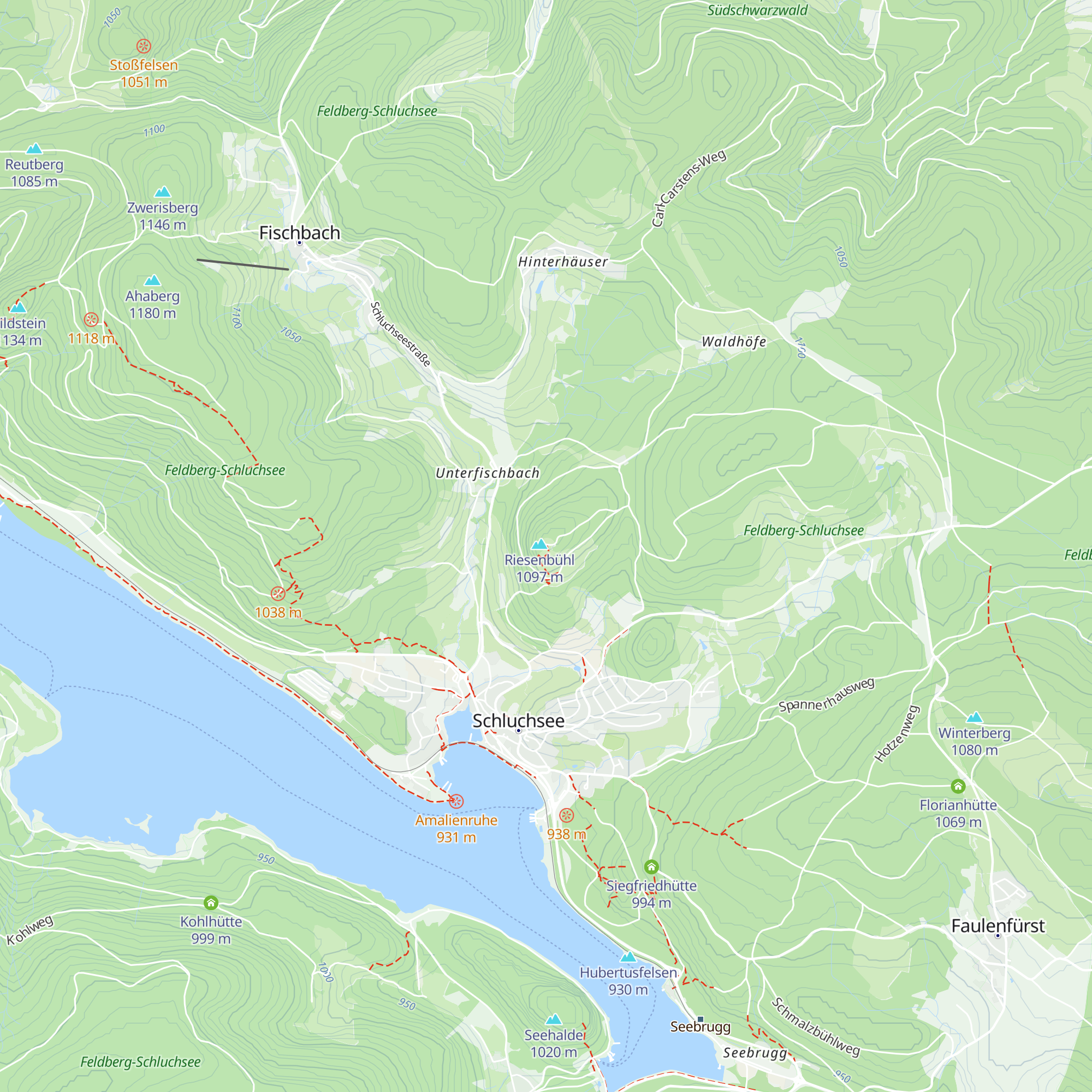 Baumannshütte map