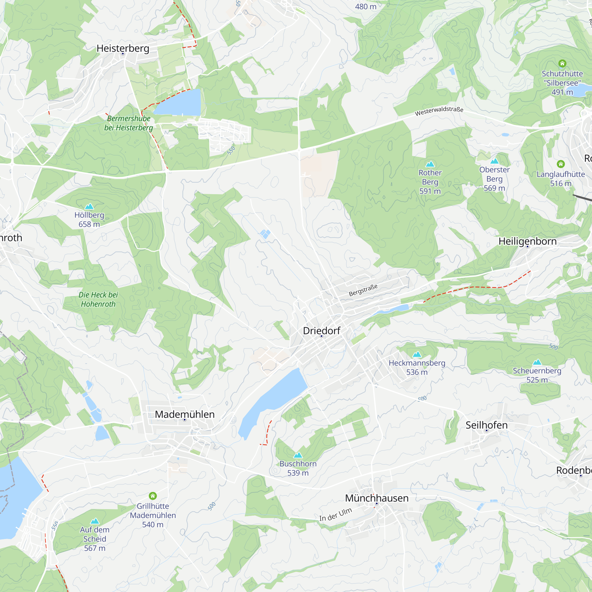 Wäller Hütte map